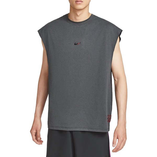 Camiseta De Baloncesto Sin Mangas Nike Dri-Fit De Secado RáPido Suave Transpirable Para Hombre Tops HV1889060 S Beige-image