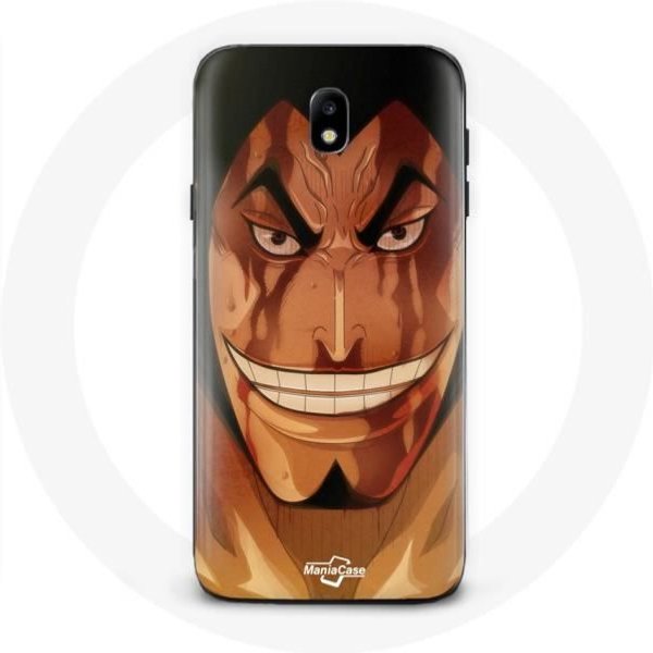 Coque Pour Samsung Galaxy J7 2017 Kozuki Oden One Piece Anime Manga - Maniacase Negro-image
