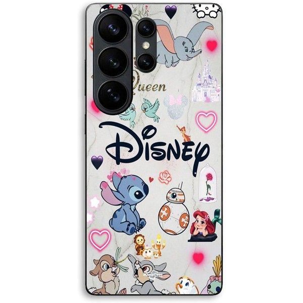 Funda Para Samsung Galaxy S26 Ultra Personajes De Disney Stitch Ariel Dumbo Maniacase Negro-image