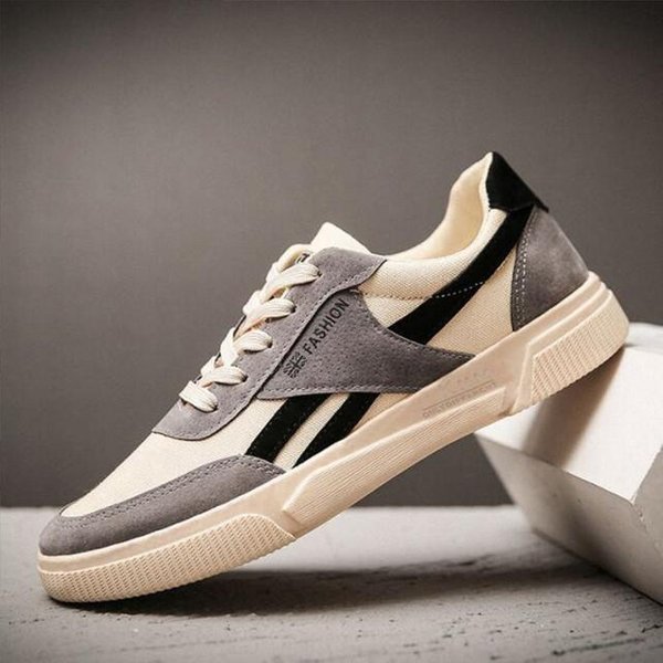 Zapatos De Hombre Tejido Volador Casuales Antideslizantes Transpirables Zapatillas Deportivas CóModas Zapatillas Deportivas Talla 39 -44 44 Negro-image