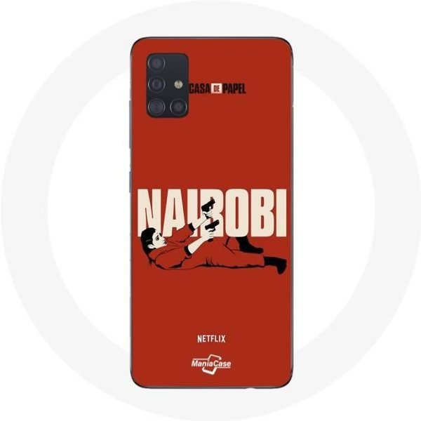 Funda Para Samsung Galaxy A71 La Casa De Papel Nairobi Dibujo-image