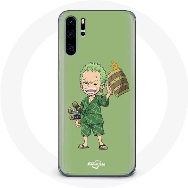 Funda Para Huawei P30 One Piece Manga Roronoa Zoro-image