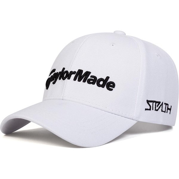 Gorra De BéIsbol Unisex Aylormade Bordado Ajustable Hip Hop Gorra De Golf Primavera OtoñO Viaje Blanco-image