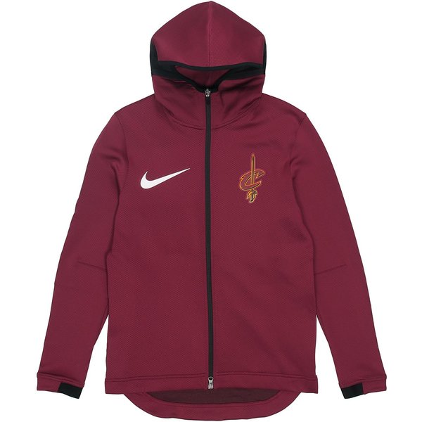 Chaqueta Con Capucha Nike Therma Flex Showtime NBA Para Hombre, Tops, Rojo 899833-677 S Black-image