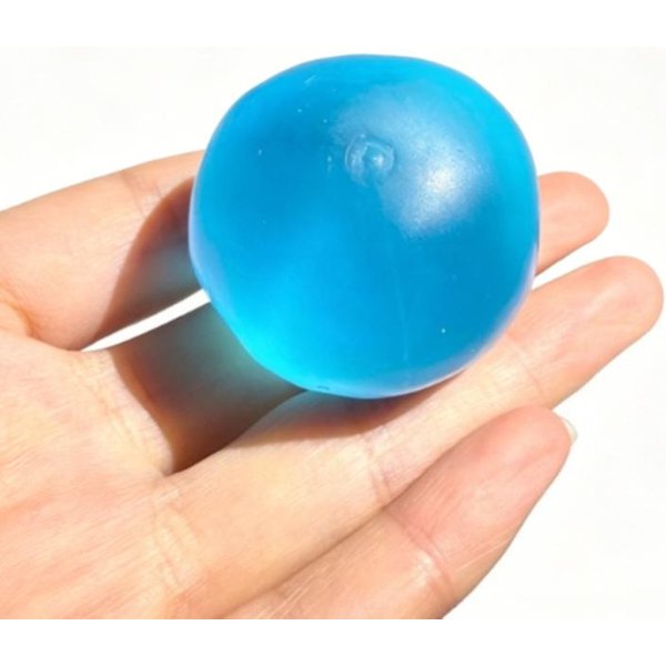 MięKka KształTowalna PiłEczka Antystresowa Olej Kokosowy Squishy Zabawka KształTowalna Bez Odbicia Sensoryczna Zabawka Fidget Ulgowa Wielokrotnego UżYtku Zabawka OdstresowująCa Blue-image