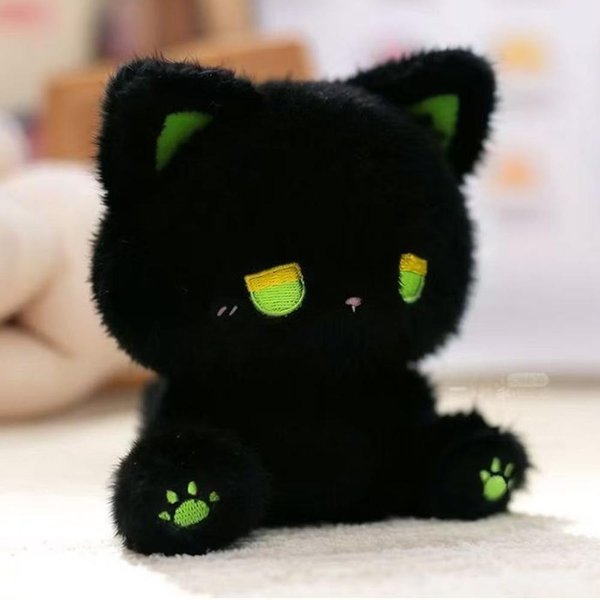 15 Cm Wyprzedaż MięKki Pluszowy Kot ZwierząTko Lalka Uroczy NiedźWiedź Emo Pluszowa Zabawka Wypchana Urocza Kawaii Spersonalizowane Pluszowe Zabawki Prezent Urodzinowy Dla Dzieci 15Cm-image