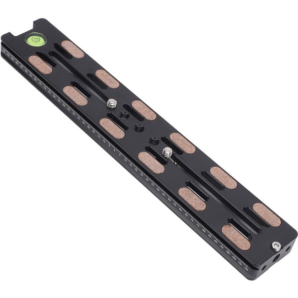 Adapter PłYtki Szybkiego Zwalniania 230MM Stop Aluminium Mocowanie Statywu Kamery PłYtka Bazowa Z 14 38 Cala Black-image