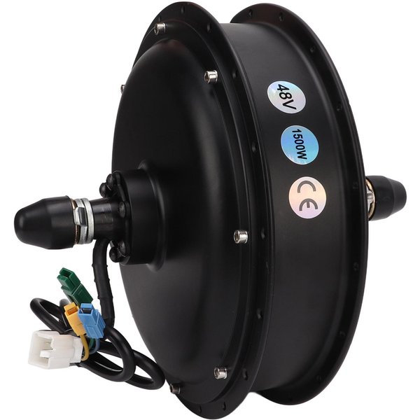 48V 1500W Silnik W PiaśCie Tylnego KołA Rower Elektryczny Bezszczotkowy Silnik W PiaśCie BezprzekłAdniowy Dla Skutera ŚNieżNego Skutera Elektrycznego Black-image