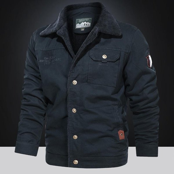 Invierno Nuevo Abrigo De Lana De Cordero Para Hombre Monos Chaqueta Acolchada De AlgodóN Joven Y Mediana Edad Talla Grande Con Capucha Chaqueta Acolchada De Lana 5XL Black-image