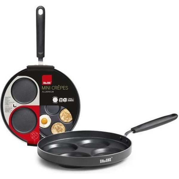 NaleśNikarka - Ibili - Indubasic - 26 Cm - Aluminium - NieprzywierająCa - Kompatybilna Z Indukcją-image