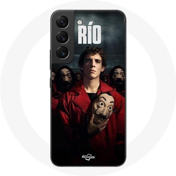 Funda Para Samsung Galaxy S22 La Casa De Papel RíO MáScara-image