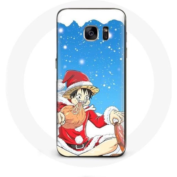 Coque Pour Samsung Galaxy S6 Anime One Piece Luffy Le Jour De NoëL 2023-image
