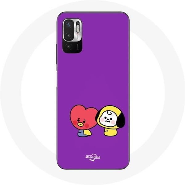 Funda Para Xiaomi Redmi Note 10 5G BTS Bangtan Sonyeondan BT21 Tata V Chimmy Jimin-image