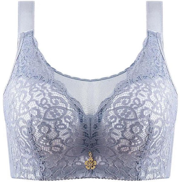 38-46 Copa CDE Sujetador De Talla Grande Copa Completa Tubo Superior Ropa Interior Push-Up SeccióN Delgada Antideslumbrante Ropa Interior De Mujer Sujetador 38C-image