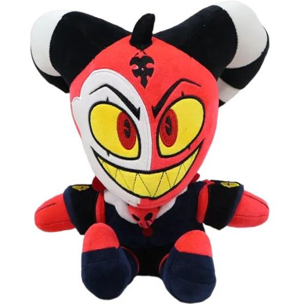 Nowość W Magazynie Pluszowa Lalka Hazbin El Urocze Akcesoria Anime Zabawka Prezent Urodzinowy ŚWiąTeczny In Stock BiałY-image