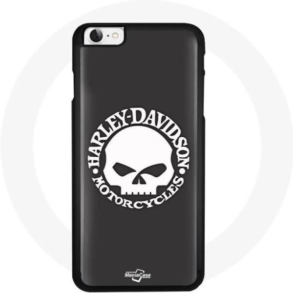 Etui - Maniacase - Iphone 5 - Czarny - MięKki - Harley Davidson-image