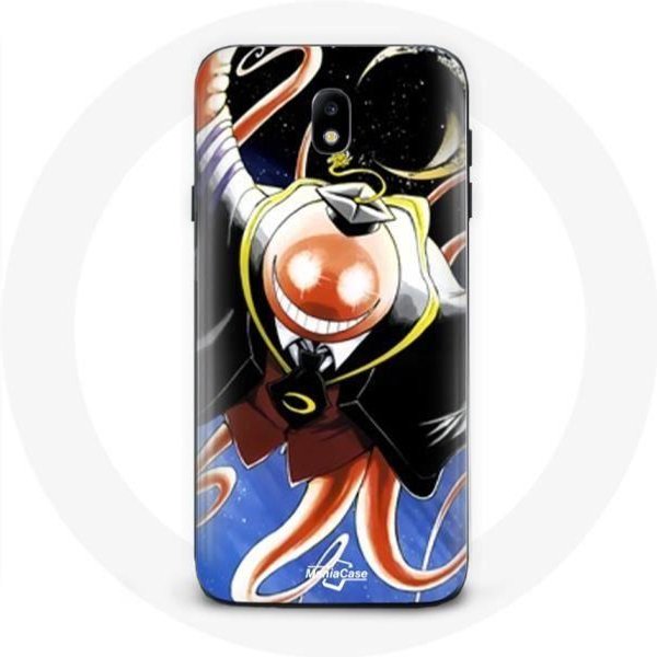 Coque Pour Samsung Galaxy J7 2017 Koro Sensei Assassination Classroom Anime - Maniacase Negro-image