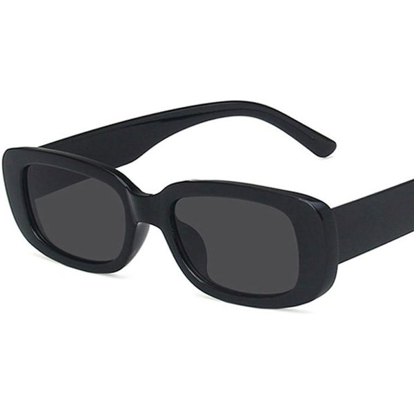 Kwadratowe Damskie Okulary PrzeciwsłOneczne Luksusowe Marki PodróżNe MałE ProstokąTne Okulary PrzeciwsłOneczne MęSkie I Damskie Okulary Vintage Retro-image