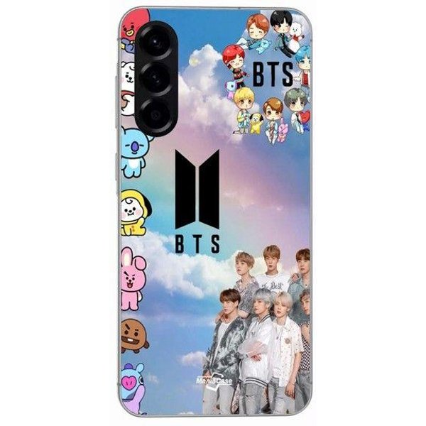 Etui - Maniacase - Samsung Galaxy A36 - Silikonowe - Kpop Bts - MięKkie-image