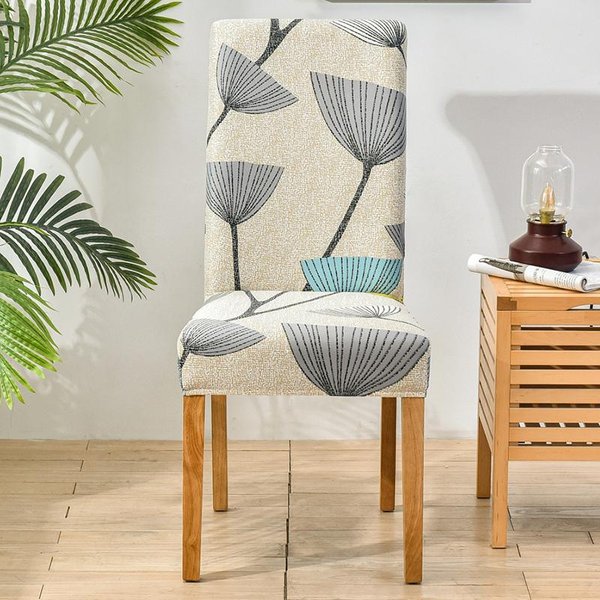 Funda EláStica Para Silla De Comedor, Funda Antisuciedad Para Asiento De Silla Para Sala De Estar, Boda, Cocina, Hotel, Ceremonia, Banquete, Oficina, ExtraíBle Universal-image