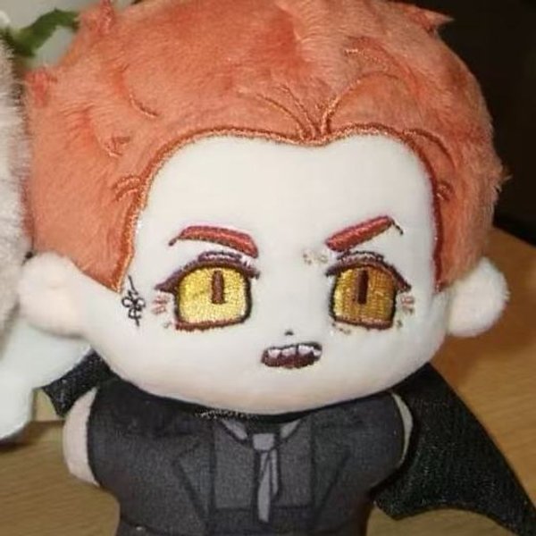 10 Cm Dobry Omen Aziraphale Crowley Cosplay Pluszowa Lalka Wisiorek Uroczy Anioł Rozgwiazda CiałO Pluszak Brelok Fani BożE Narodzenie Urodziny Prezenty-image