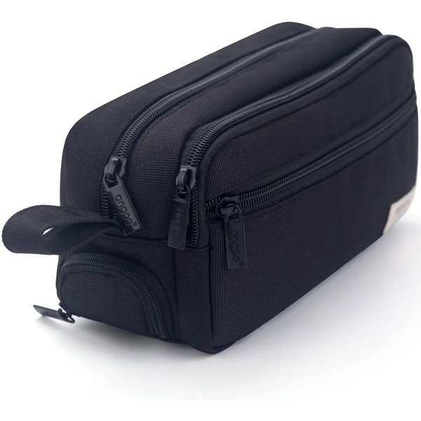 Estuche Para LáPices Con Cremallera De Gran Capacidad, Estuche PortáTil Con MúLtiples Compartimentos, Almacenamiento De PapeleríA Impermeable Y Duradero-image