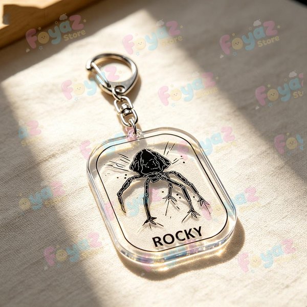 Rocky Amaze Amaze Breloczki Do AkcesorióW Zawieszka Do Torebki Projekt Misja Zdrowaś Mario GodłO Breloczki BiżUteria Fani Prezenty White-image