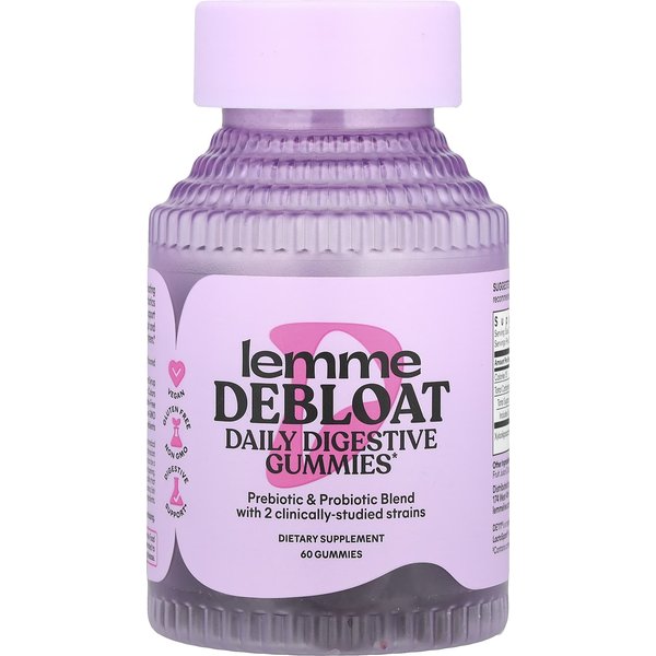 Debroat, Gomitas ProbióTicas Digestivas Diarias, 60 Gomitas-image