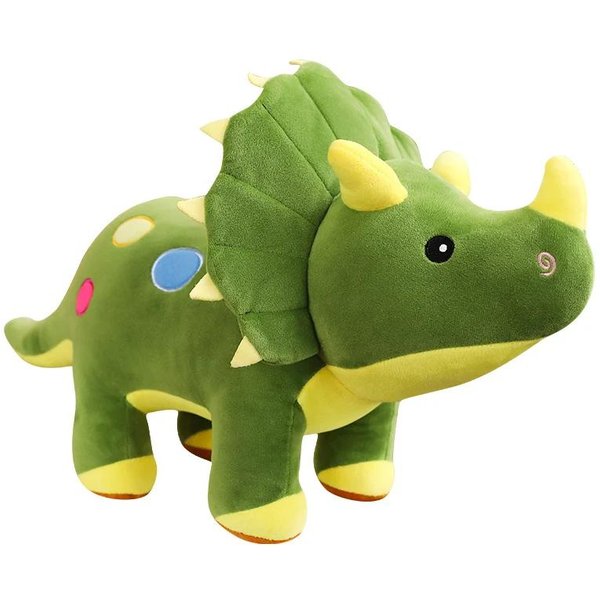 15,7 40Cm DziecięCe Zabawki Dinozaury MięKkie Pluszowe Zwierzę Triceratops Stegozaur Pluszowa Zabawka Dino Rzut Pluszowa Lalka Urodziny Prezenty Xmas-image