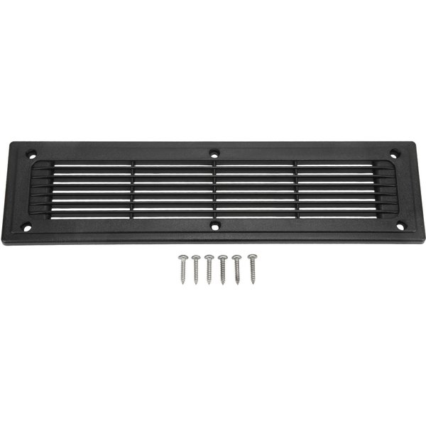 300X80Mm Rejillas De VentilacióN Louver RectáNgulo Salida De Aire Cubierta De Rejilla Panel De VentilacióN Para RV AutobúS Remolque-image