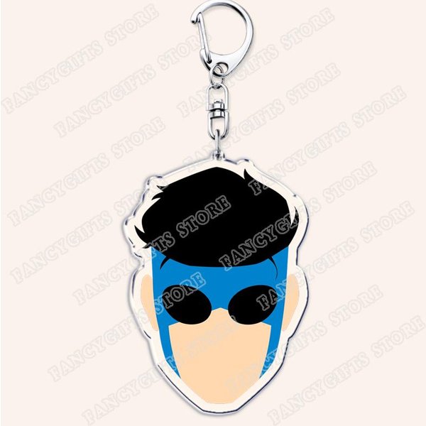 Popularne Adultowe Animowane Superbohater Invincible Breloczki Do AkcesorióW Torby Omni Man Breloczki BiżUteria Fani Graczy Przyjaciele Prezenty Black-image
