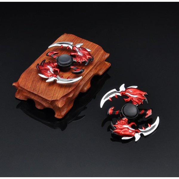 Stop Cynku Fidget Spinner Akcesoria Anime Metalowy RęCzny Spinner Najnowsze Zabawki Fidget Biuro DorosłY Zabawka Do Redukcji Stresu Kreatywne Prezenty Brown-image