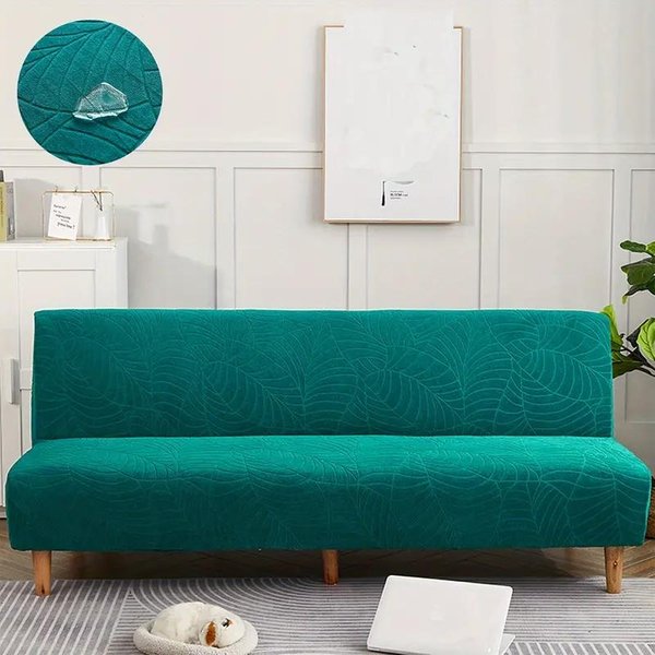 Funda Impermeable Para Sofá Cama Para Sala De Estar Sofá Cama Plegable Sin Brazos Funda EláStica Gruesa Para Sofá Funda Protectora Para SillóN L 190-210CM-image