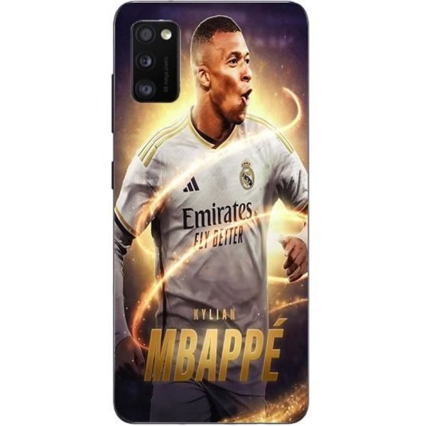 Coque Maniacase Pour Samsung Galaxy A41 Kylian Mbappe Real Madrid Wallpaper-image
