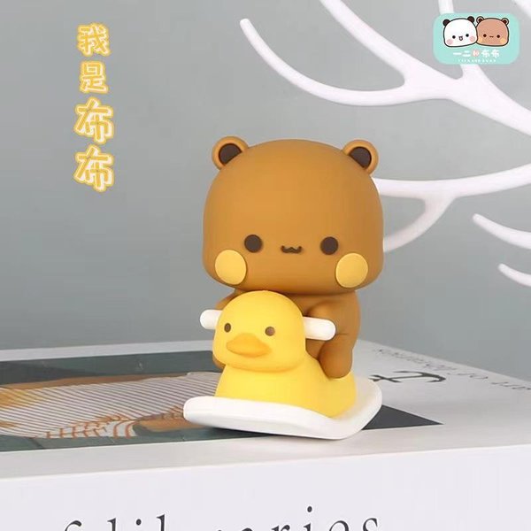 Bubu Dudu Figurki Anime Model Zabawki EkscytująCa Kolekcjonerska Urocza Figurka Pandy Kawaii Lalka NiedźWiedzia Ozdoba Dom Dzieci BożE Narodzenie Prezent-image