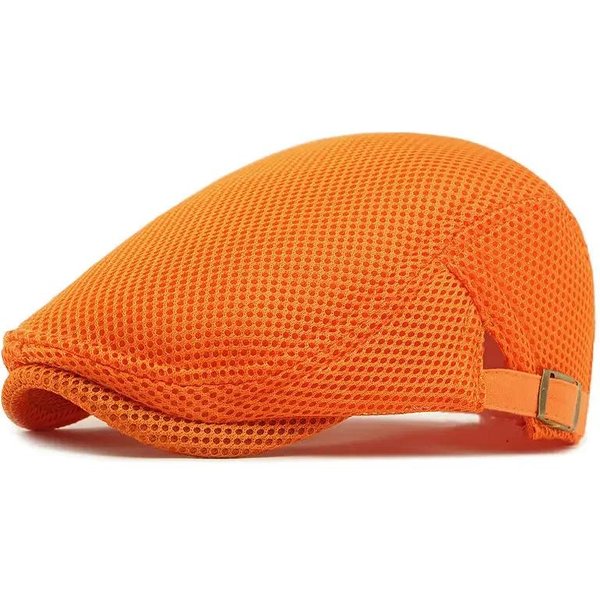 Wiosna I Lato Poliestrowe Drukowane Czapki Newsboy MęSkie PłAskie Czapki Damskie Berety Malarskie Nakrycia GłOwy 47 56-60Cm Wear-image