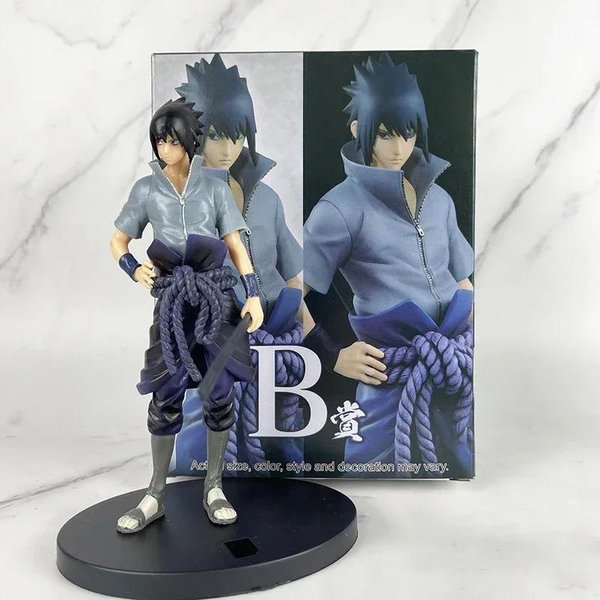 20Cm Figurka Anime Naruto Shippuden Uchiha Sasuke Hatake Kakashi Namikaze Minato Figurka Akcji Figurka Kolekcjonerska Zabawki Prezenty-image