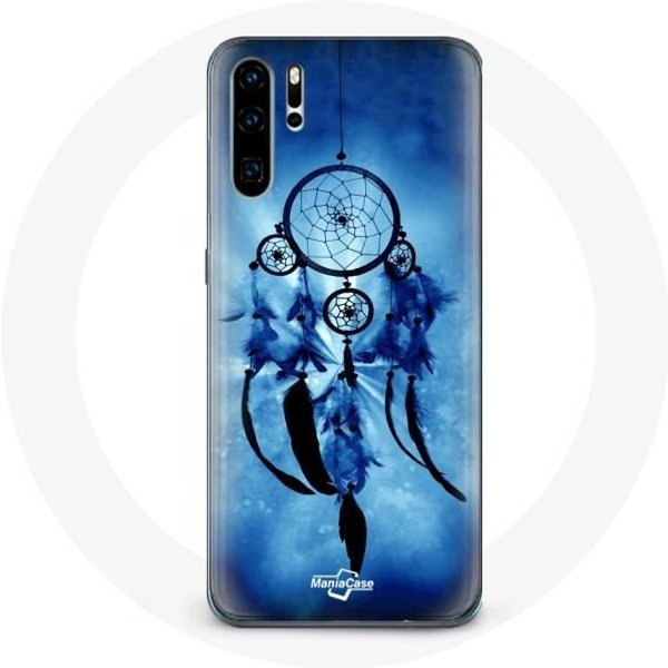 Funda - Huawei - P30 - AtrapasueñOs - Flexible - ProteccióN SintéTica Azul-image