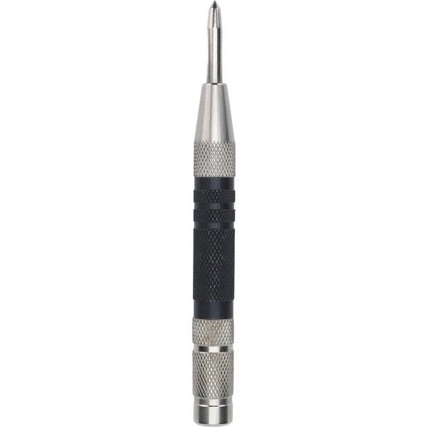 PunzóN Central AutomáTico Posicionamiento Preciso Resorte Ajustable FáCil De Agarrar 155Mm PunzóN Para CarpinteríA Gray-image