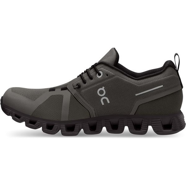 ON Cloud 5 Wodoodporne Oliwkowe Czarne Damskie Sneakersy Zielone 59.98836 37 Gray-image