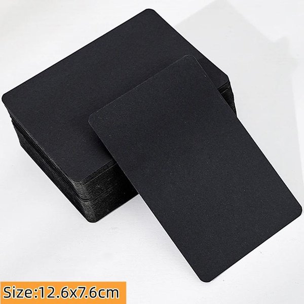 2050100 Szt. Pusta Kartka Z Papieru Kraft 12,6X7,6 Cm Retro Dwustronna Kartka Z Napisem DIY PocztóWka Prezent Kartka Z ŻYczeniami Zaproszenie Kartka Z WiadomośCią 20Pcs-image