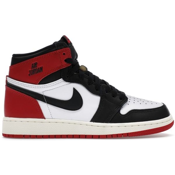 Air Jordan 1 Retro High OG GS Black Toe Reimagined FD1437-106 35.5 Black-image