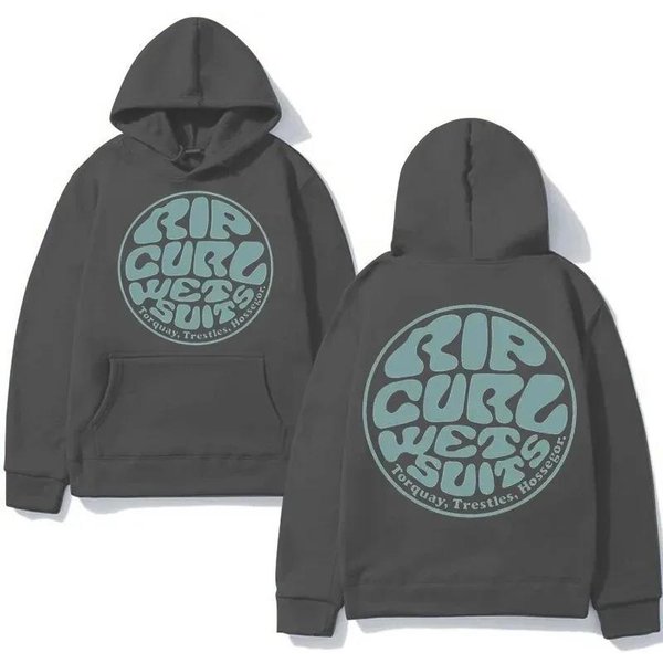 Sudadera Con Capucha Rip Curl Para Hombre Men Wetty Land Sudadera Con Capucha VersióN Suelta Sudaderas Moda Hombre Manga Larga Mujer Casual Harajuku JerséIs Sudaderas XL Gray-image