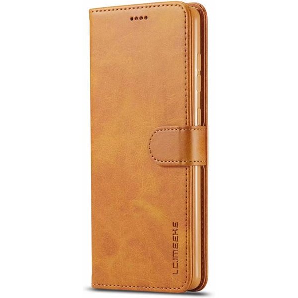 Note 10 Lite Etui Do Samsung Note 10 Lite Etui SkóRzane Vintage Etui Na Telefony Na Samsung Galaxy Note10 Plus Etui Z Klapką Portfel Samsung Note 10 Lite żółTy-image
