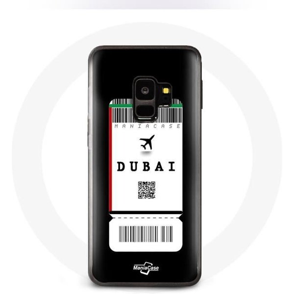 Coque Pour Samsung Galaxy S9 Billet D'avion Dubai-image