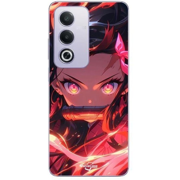 Coque Oppo A80 Demon Slayer Nezuko Kamado Manga Anime Copie Maniacase-image