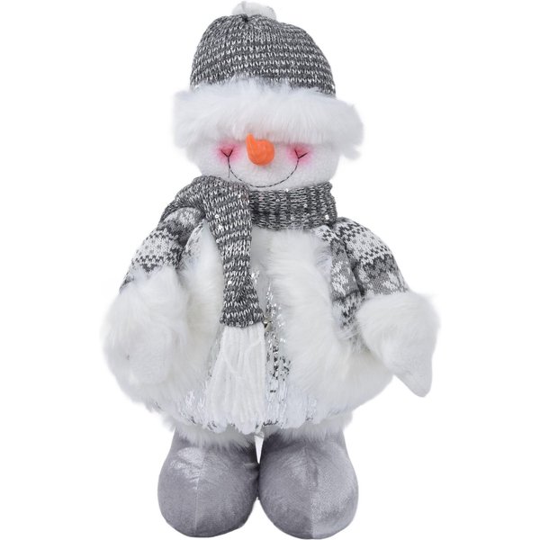 MuñEcos De Nieve RetráCtiles Adornos NavideñOs Juguete De Nieve NavideñO Para Regalos DecoracióN White-image