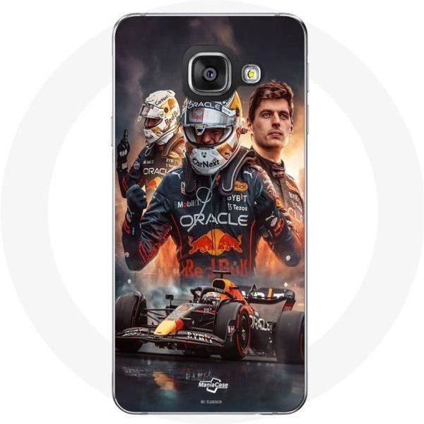 Coque Maniacase Pour Samsung Galaxy A3 2017 Max Verstappen F1 Art Wallpaper-image