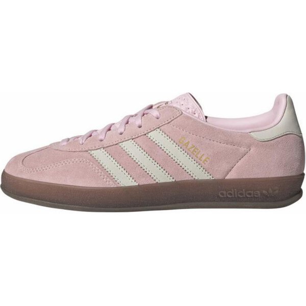 Adidas Gazelle Indoor Rosa Claro Goma Zapatillas Para Mujer Blanco Roto JI2716 42 Gray-image