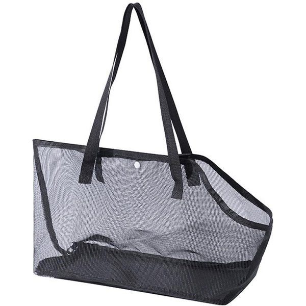 PrzenośNa Siatkowa Torba Transporter Dla ZwierząT Na Ramię Crossbody Letnie SkłAdana Torba Tote Dla ZwierząT Wygodna OddychająCa Transporter Dla Kota Torba Tote-image